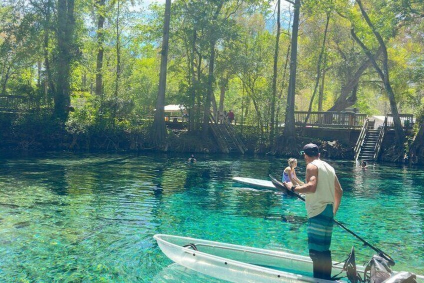 Ginnie Springs Glass Bottom Kayak Eco Tour 1
