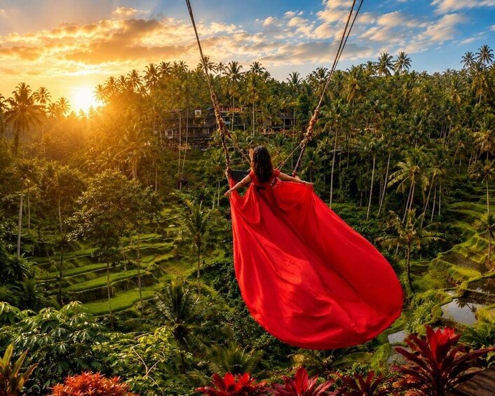 Picture 4 for Activity Bali: Ubud Waterfalls & Rice Terrace All Inclusive Tour 4