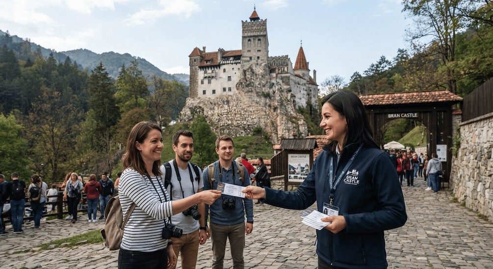 Picture 1 for Activity Peleș Castle and Bran Castle Entry Tickets 5