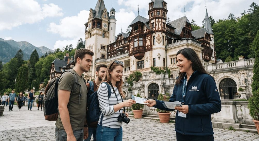 Peleș Castle and Bran Castle Entry Tickets 1