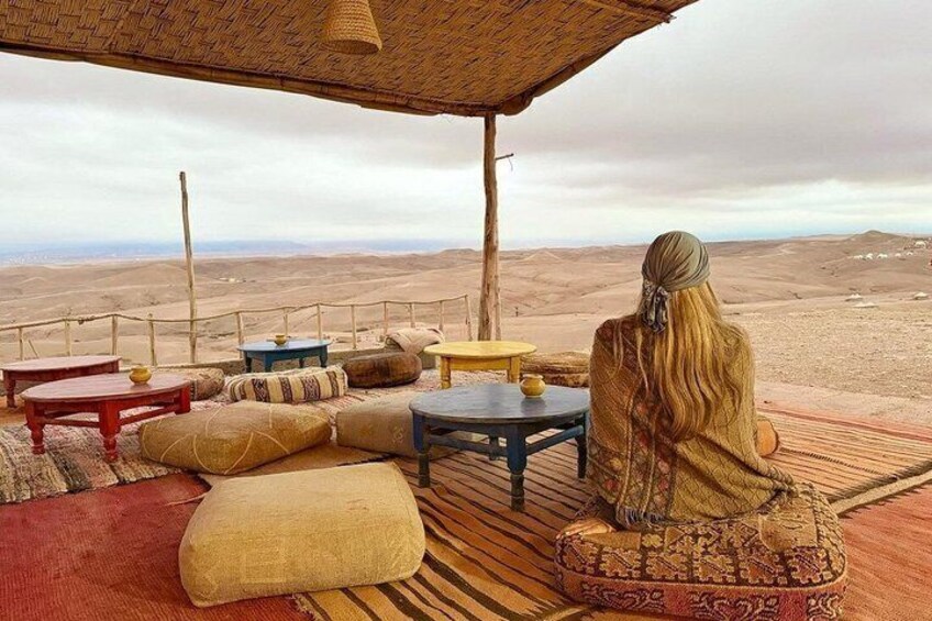 Marrakech Sunset Dinner Under the Stars in Agafay Desert 2