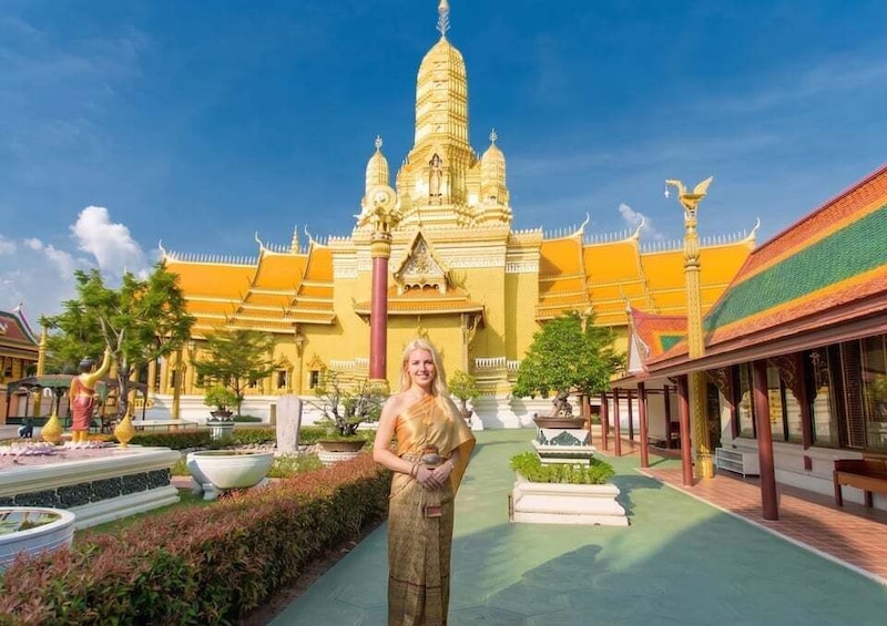 Picture 3 for Activity Bangkok Historical Tour: Ancient City, Wat Paknam & Erawan 2