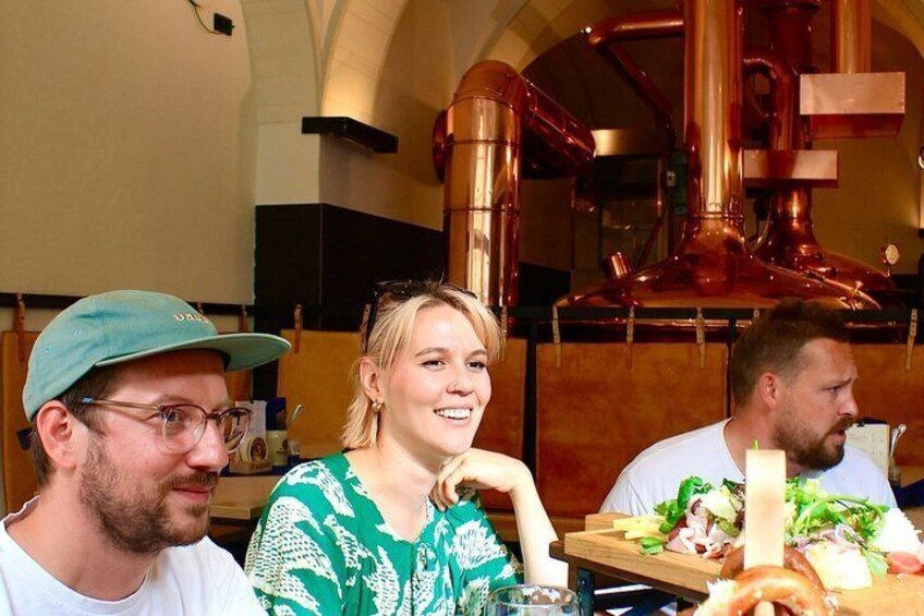 Brewery tour at the Paulaner Bräuhaus Munich with beer snack 3