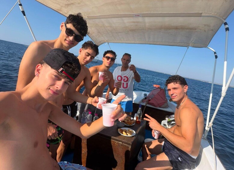 Picture 1 for Activity Gallipoli Boat Tour: boat excursion with aperitif on board 3