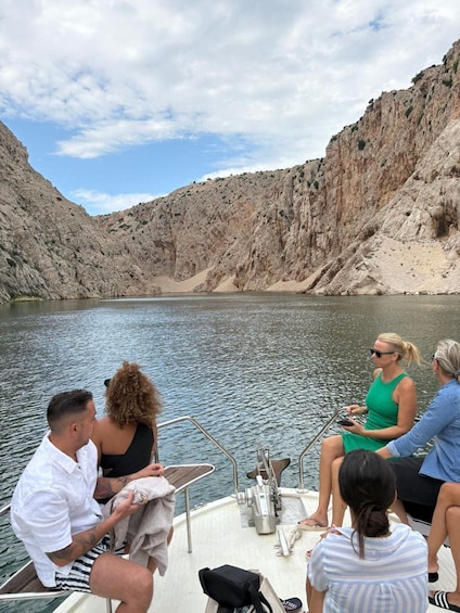 Picture 14 for Activity Novigrad: Zrmanja Canyon Boat Tour with Lunch & Swim 4