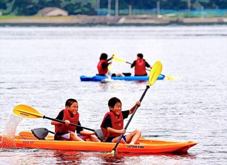 Picture 5 for Activity Oita: Sumiyoshihama Resort Park Kayak Ride 4