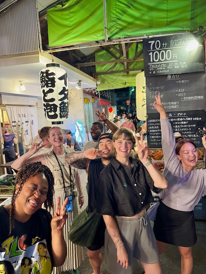 Picture 22 for Activity Off The Beaten Path Osaka Local Bar Crawl/ 22 Tapas 7 Drinks 4