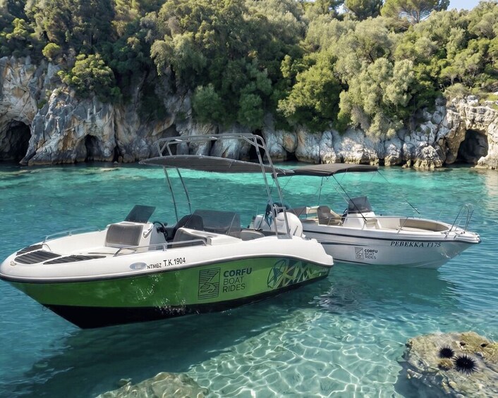 Corfu: Private Boat Cruise with Skipper & Snacks 1