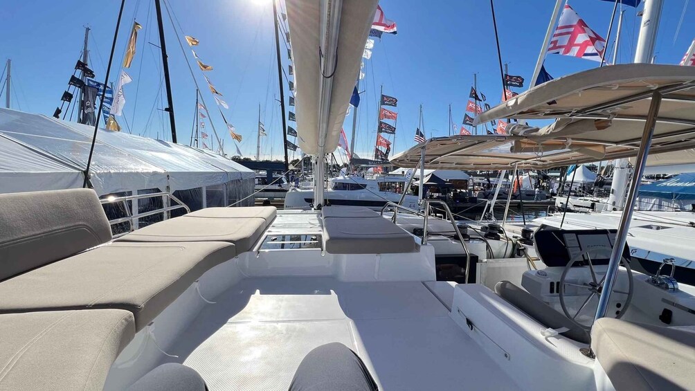 Picture 7 for Activity Ayamonte: Private 4-Hour Tour on a Fountaine Pajot 44 Luxury Catamaran 3