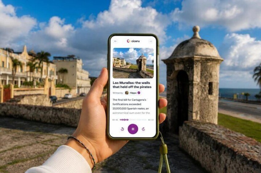 Cartagena Self Guided Walking Tour Walled City Audio and Quiz 1