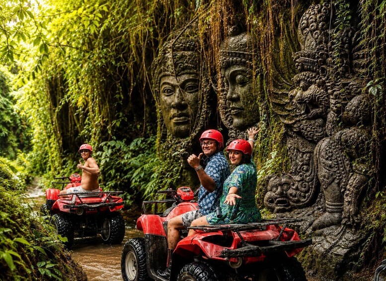 Picture 3 for Activity Bali Giant Cave ATV Adventures Junggle and Waterfall 2