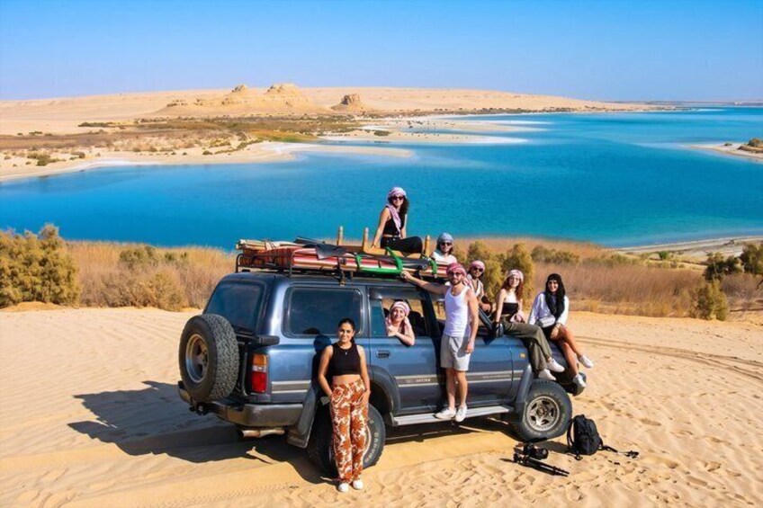 Fayoum Oasis Private 4×4 Desert Safari Sandboard, Wadi El Rayan 5