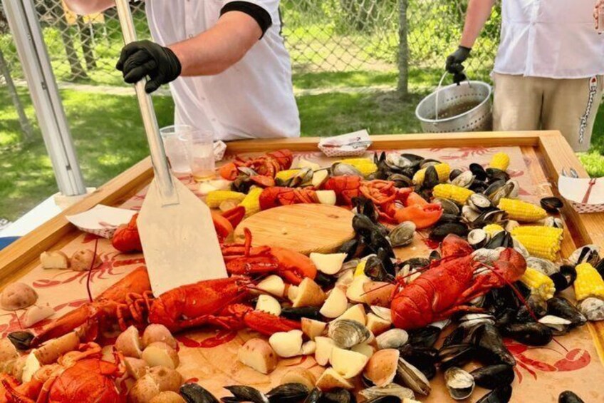 Authentic Outdoor Lobster Boil and Rachel Carson Reserve 1