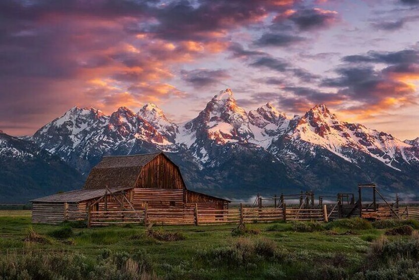 Sunrise and Sunset Tour of Grand Teton 4