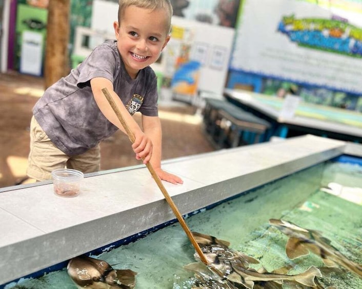Port Stephens: Shark, Ray and Reptile Experience Ticket 1