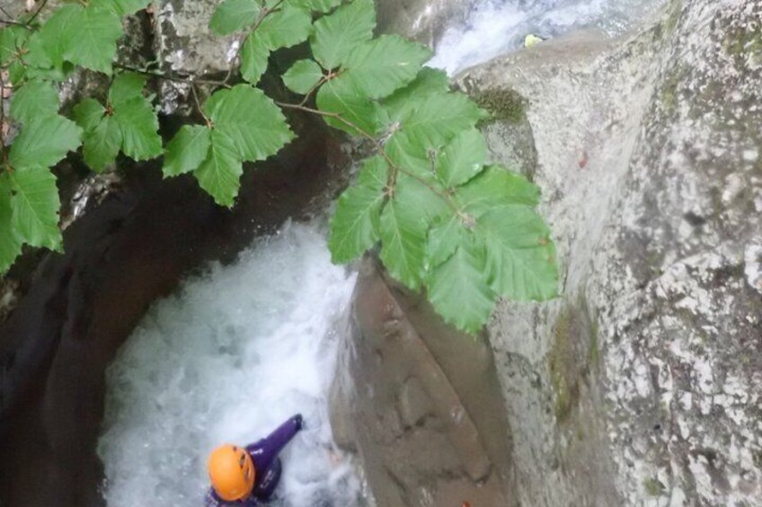 Canyoning trip in the Vercors - Canyon of the Sea Mussels 4