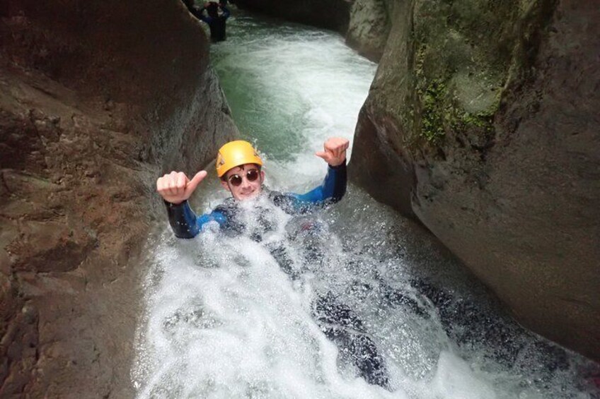 Canyoning trip in the Vercors - Canyon of the Sea Mussels 5