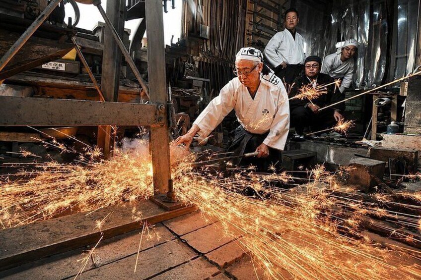 Kumamoto Japanese Sword Forging Experience with Master Swordsmith 1