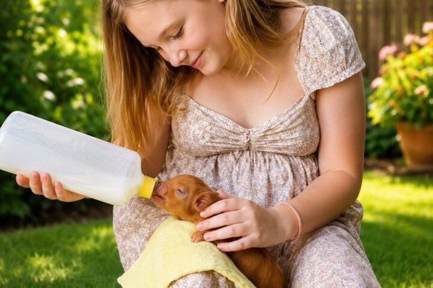 Mission Beach Farm Animal Encounter Small Group Tour 1