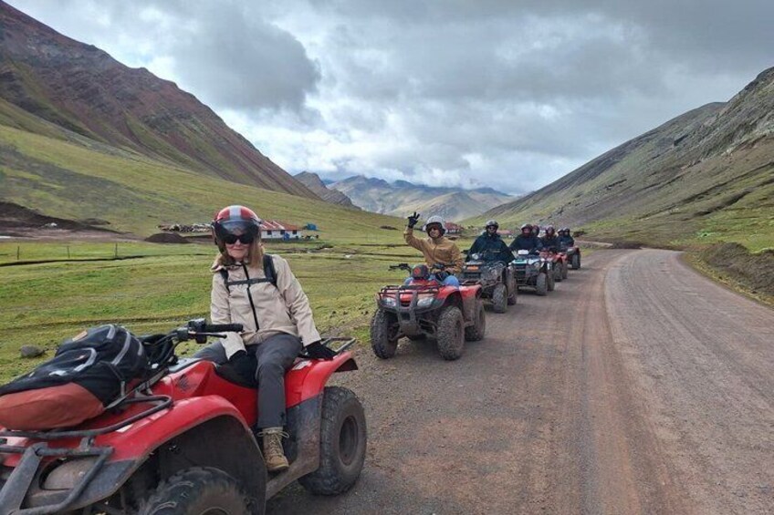 Rainbow Mountain ATV Tour With Meals skip the hike 2