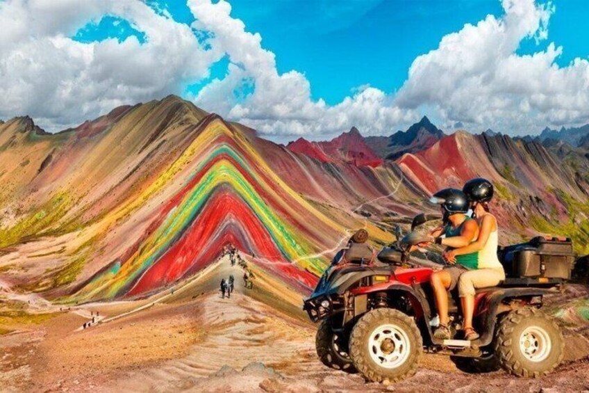 Rainbow Mountain ATV Tour With Meals skip the hike 1