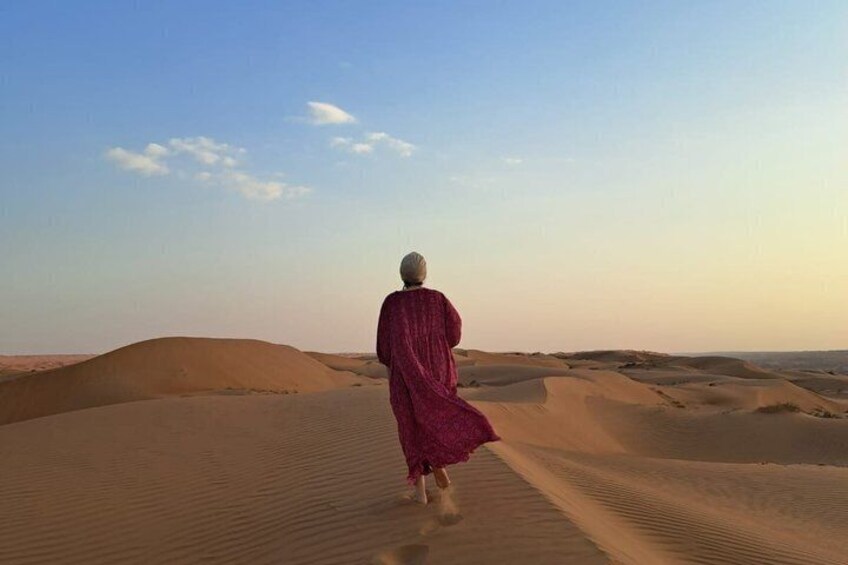 Desert Sunset traditions and camel ride 3