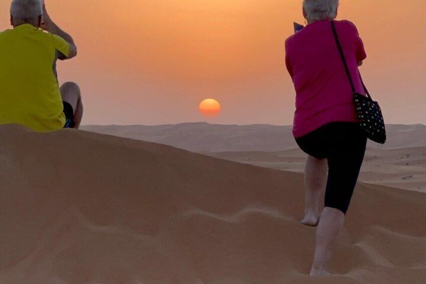 Desert Sunset traditions and camel ride 4