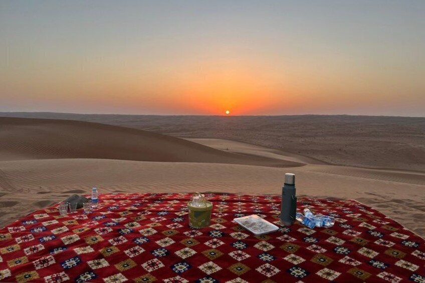 Desert Sunset traditions and camel ride 1