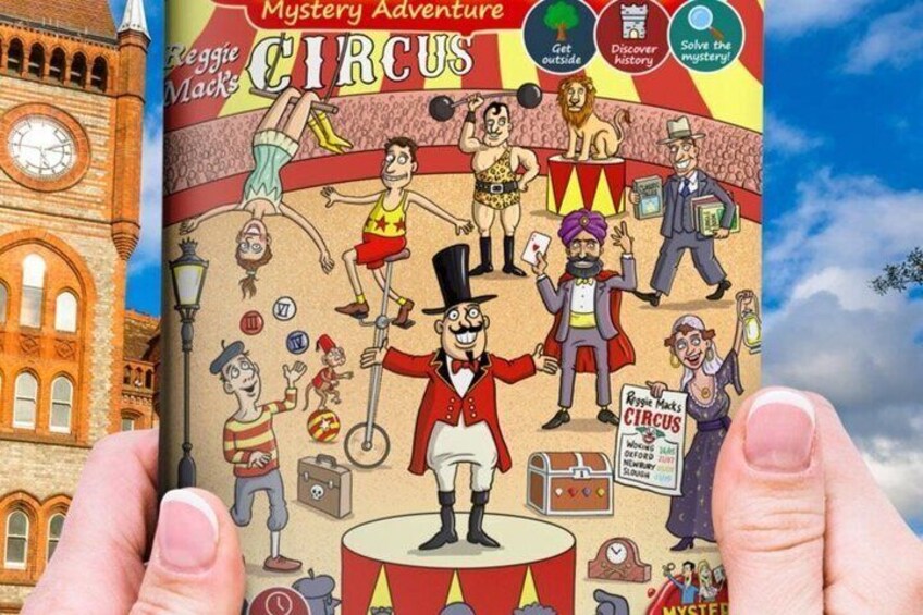 Reading Mystery Guide Self Guided Treasure Hunt 3