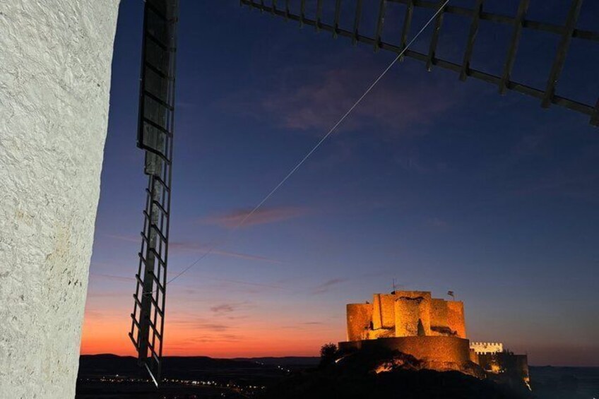 Solar Eclipse 2026 in the Mills of La Mancha from Madrid 5