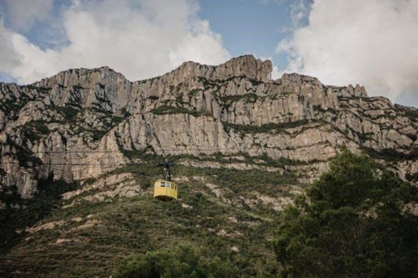 Montserrat Cable Car Ticket with Panoramic Mountain Views 4