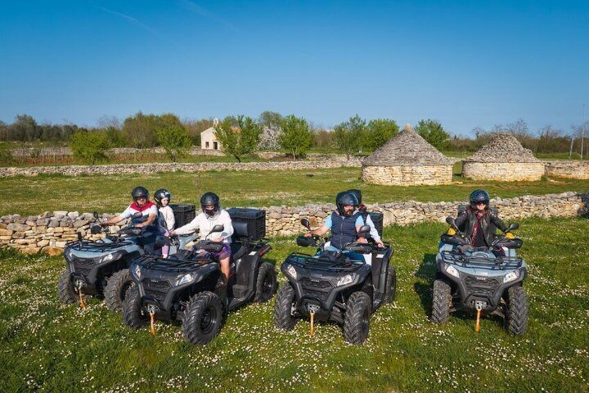 Vodnjan: 2-Hour Quad Safari to Kažuni & Historic Churches 2