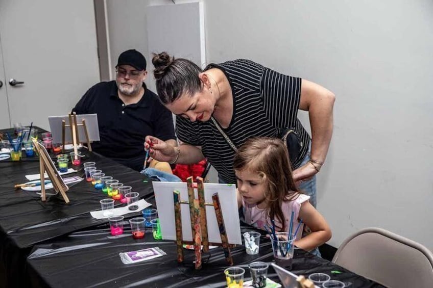Open Studio Sip and Paint 3