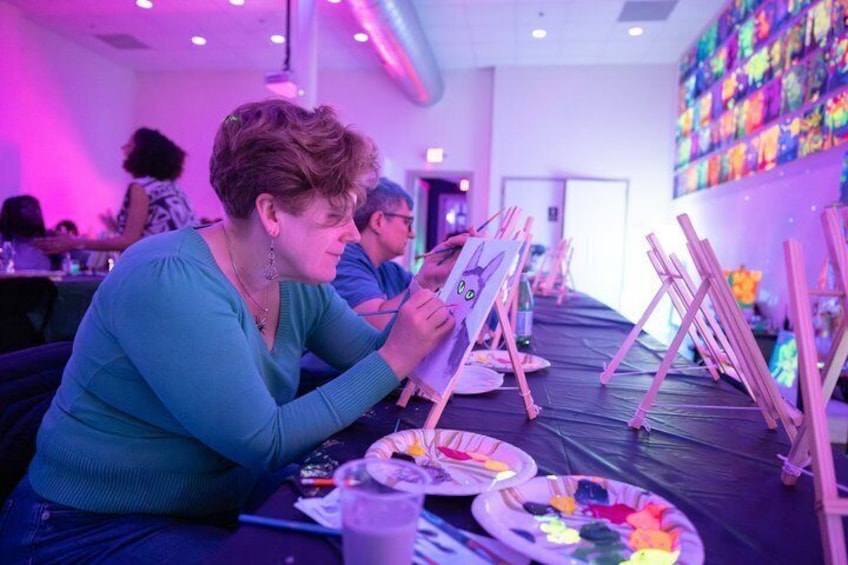 Open Studio Sip and Paint 5