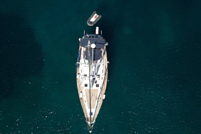Blue Lagoon and Polyaigos Sailing Cruise with Greek Meze Drinks 3