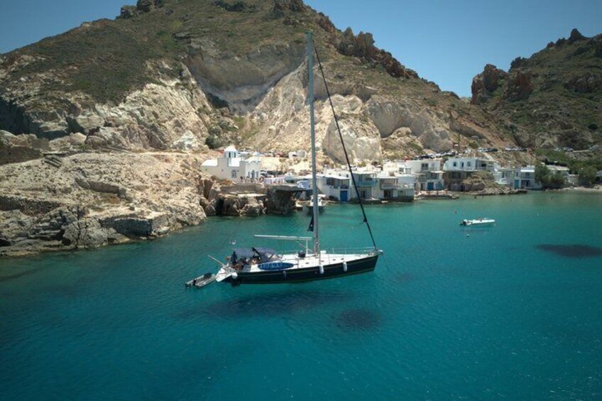 Blue Lagoon and Polyaigos Sailing Cruise with Greek Meze Drinks 4