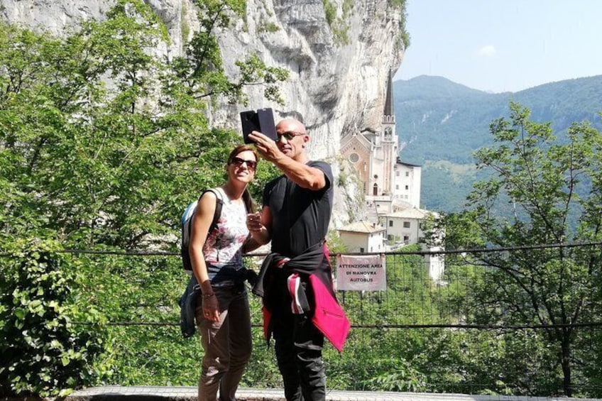From Lake Garda Madonna Della Corona Sanctuary Half-Day Tour 1
