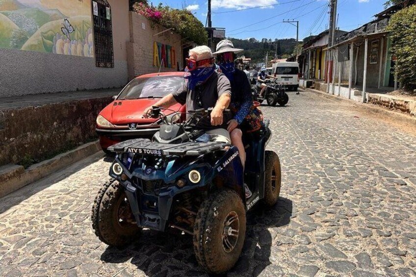 Tamanique Waterfalls ATV Adventure Pickup from Surf City 1