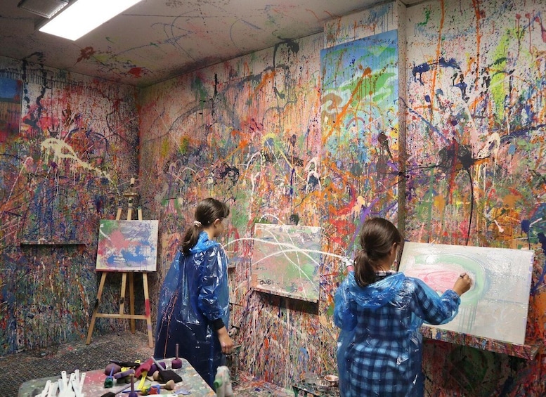 Picture 5 for Activity Melbourne: Messy & Creative Splash Paint Workshop 4