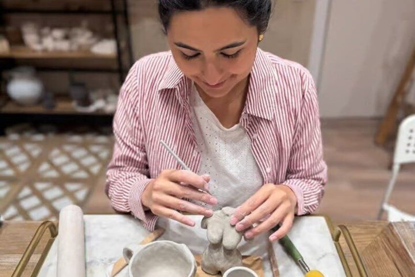 Ceramics and Wine Workshop in Barcelona 1