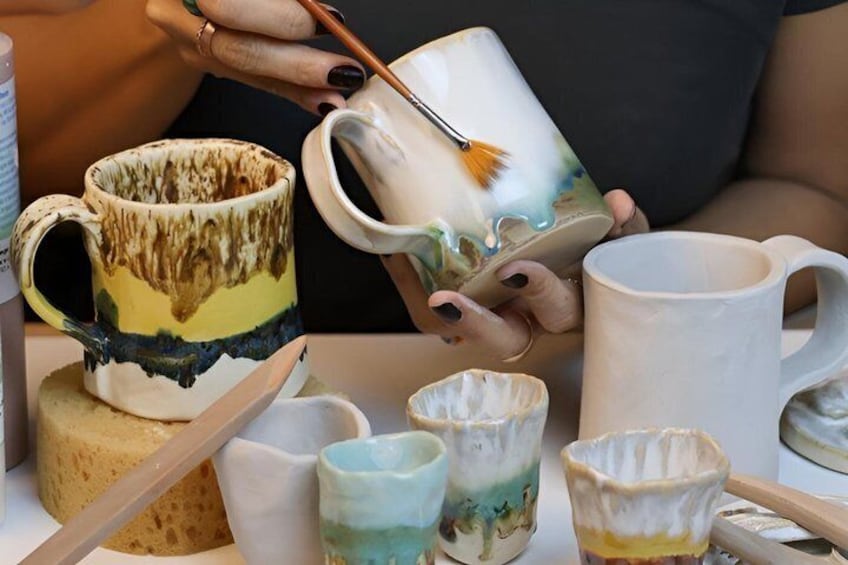Ceramics and Wine Workshop in Barcelona 2