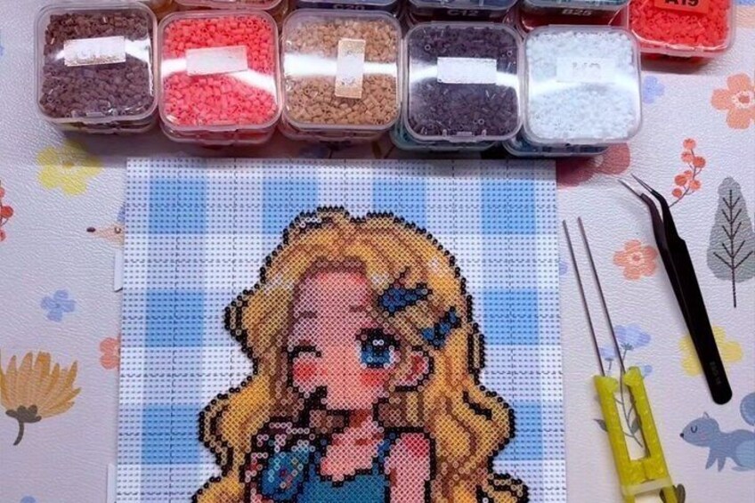 Fuse Bead Pixel Art Workshop with more than 200 Colours 3