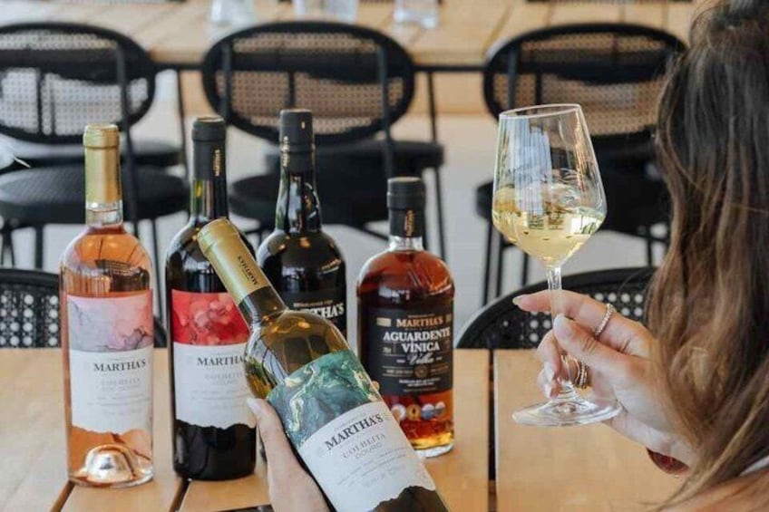 View and Taste of DOC Wine, Porto Wine and Aguardente Martha's 1