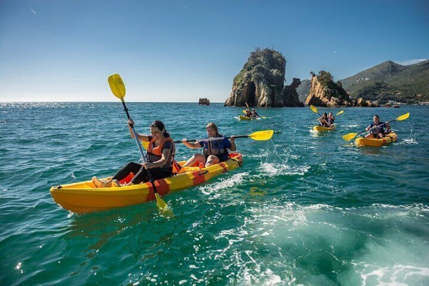Kayak Marine Reserve, Arrábida Natural Park, Setúbal, near Lisbon 1
