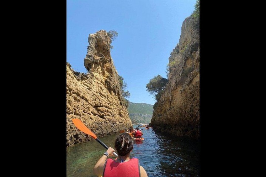 Kayak Marine Reserve, Arrábida Natural Park, Setúbal, near Lisbon 2