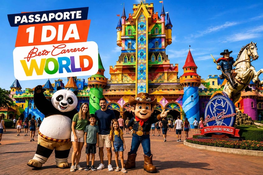 Penha (SC): Beto Carrero World Theme Park 1-Day Ticket 1