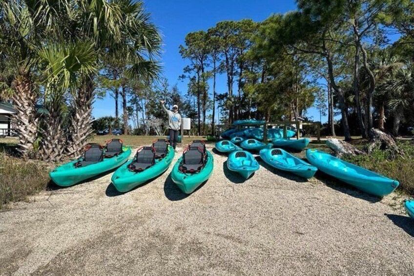 Fishing Kayak Rental at Amelia and Talbot Islands 5