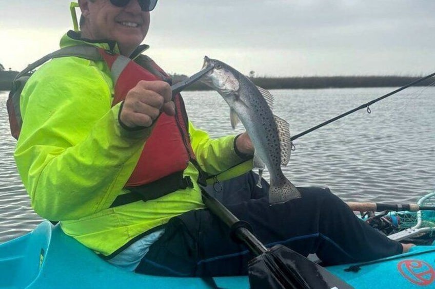 Fishing Kayak Rental at Amelia and Talbot Islands 1