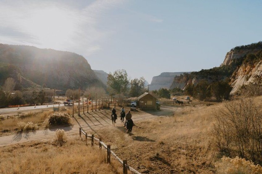 Guided Mountain Goat Trail Ride near Zion National Park 4