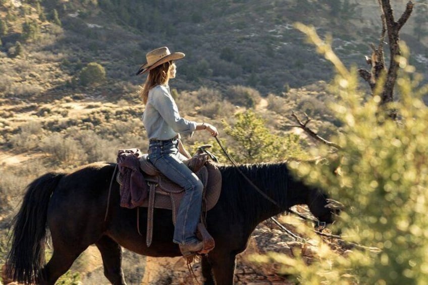 Guided Mountain Goat Trail Ride near Zion National Park 5